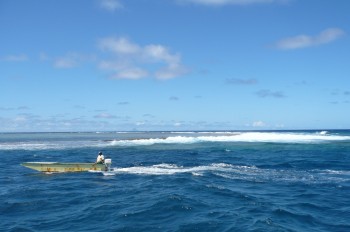 Catamarano Polinesia Raiatea