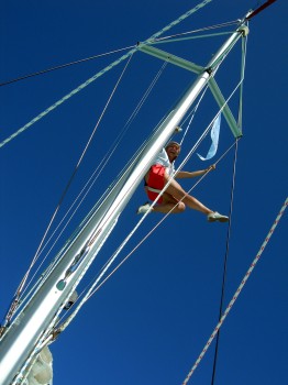 Catamarano Polinesia Raiatea