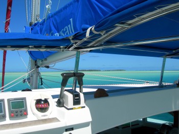 Catamarano Polinesia Raiatea