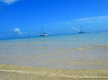 Catamarano Polinesia Raiatea