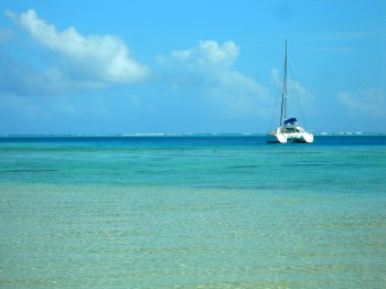 Catamarano Polinesia Raiatea