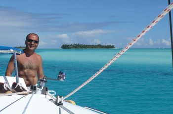 Catamarano Polinesia Raiatea